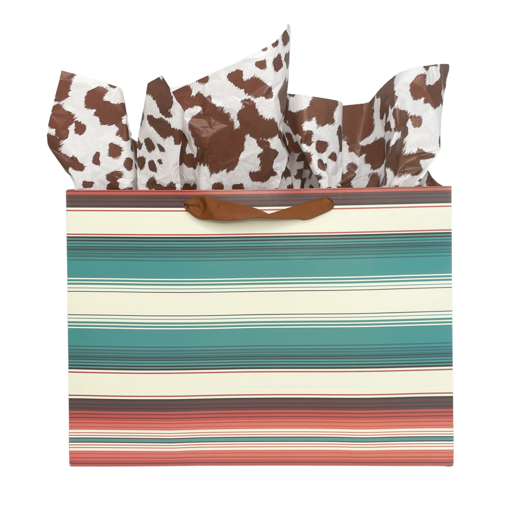 Western Print Gift Wrapping Paper - Rawhide Gifts and Gallery