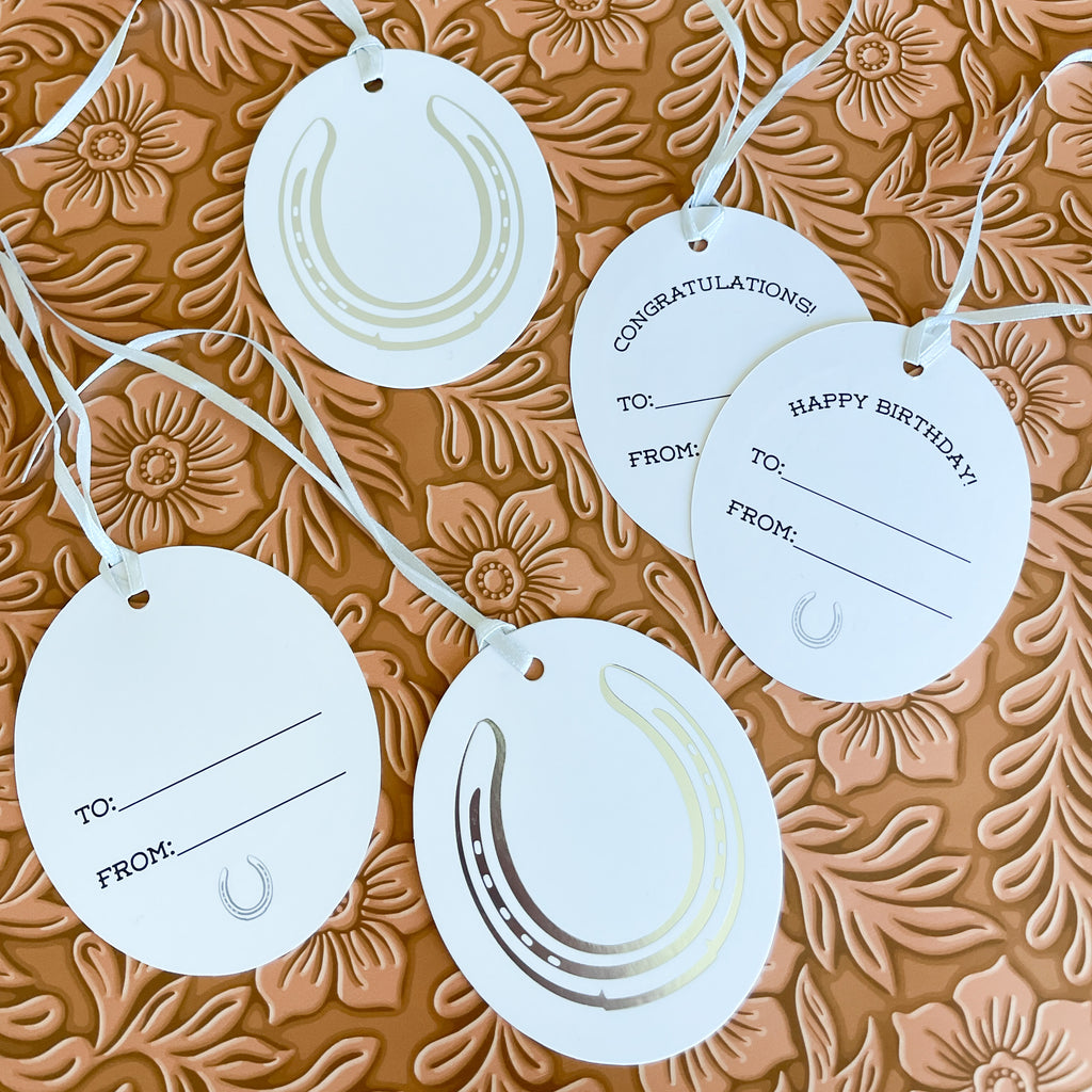 All-Occasion Horseshoe Gift Tags (Pack of 9)